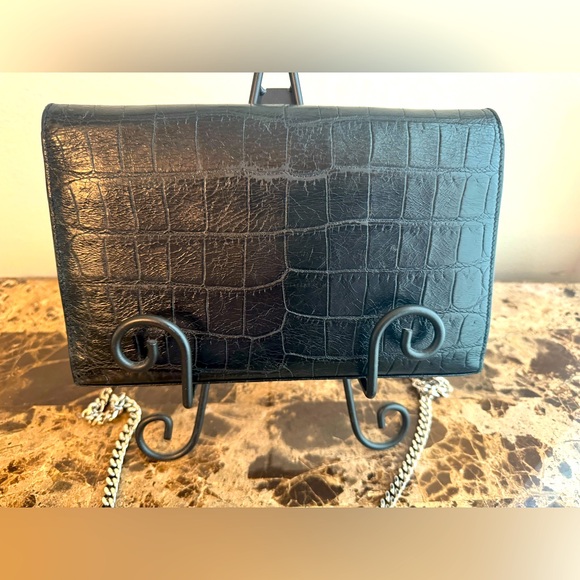 YSL Small Kate in Crocodile Embossed Leather - Picture 3 of 7